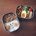顔弁シリーズ☆そぼろ坊や弁当 by micvanyさん