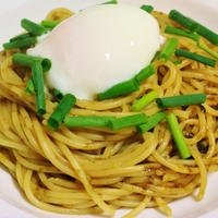 美味し～♪海苔佃煮のパスタ