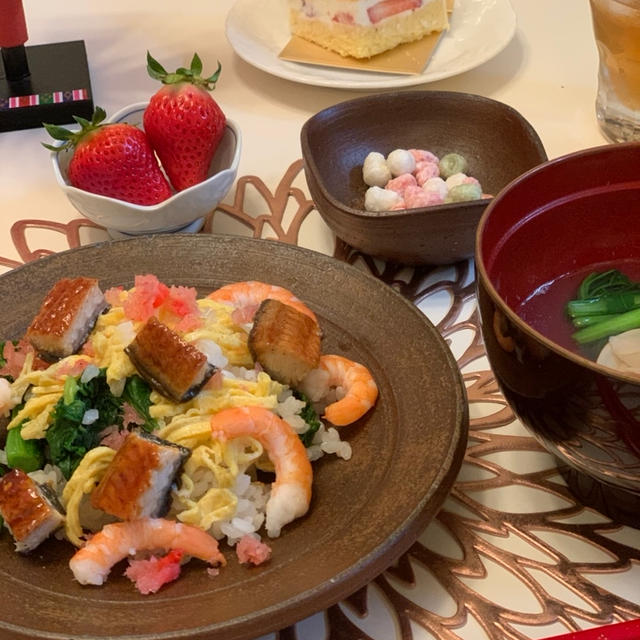 お雛祭りごはん✨