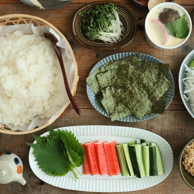納豆ごはんは”贅沢じゃない手巻き寿司”にしちゃえば美味し楽しい！