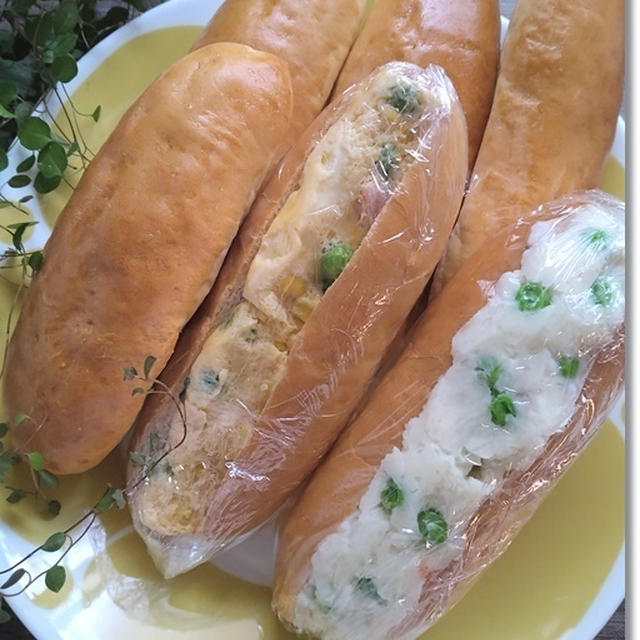 【ドッグパン】卵焼きのサンドイッチ弁当と姫のお正月メニューのお料理教室♪