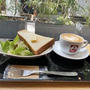 カフェ ボニーニ 恵比寿店／おいしいカフェラテとトーストのモーニング
