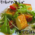厚揚げのサラダ