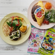 オブラートのたべラート＊貼るだけ簡単キャラクターごはん♪動画あり