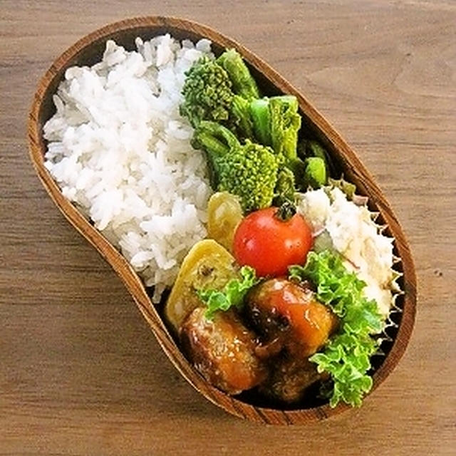 肉団子の甘酢あん弁当