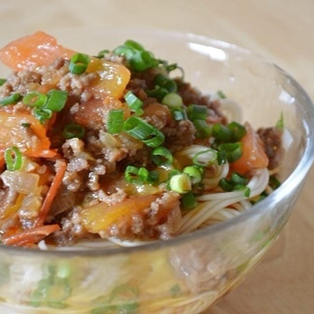 簡単に味付けできちゃう ひき肉とトマトのそうめん By Masahiroさん レシピブログ 料理ブログのレシピ満載