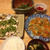 昨夜は茹で鶏のオクラソースなど～