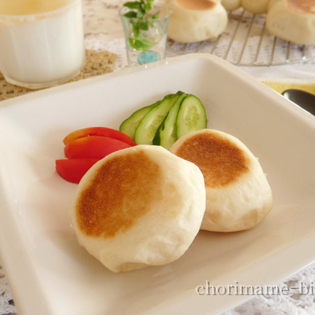 フライパンで作るクィックパン。　とみみの日