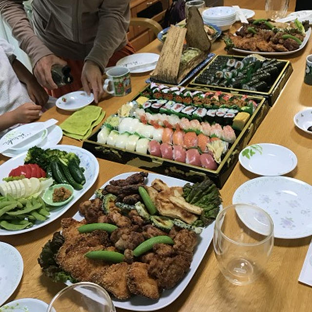 京君ファミリーと夕飯♪