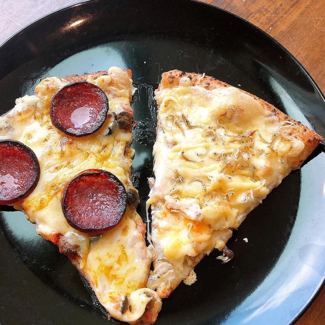 2日目のピザをもっと美味しく食べる方法です！！