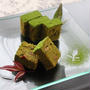 大豆粉と米糀の抹茶ケーキ　ブラウニー風♪　バレンタインにも！