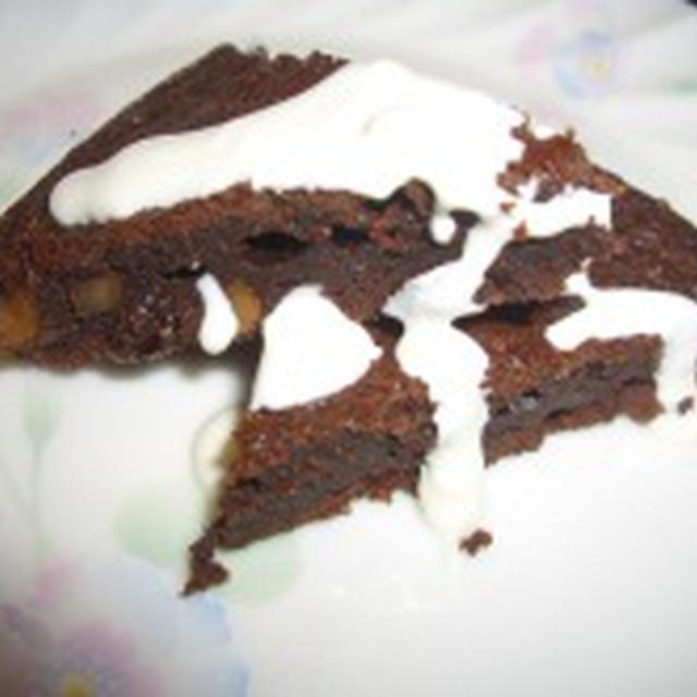 レシピブログ　キャドバリーのチョコレートでチョコケーキ