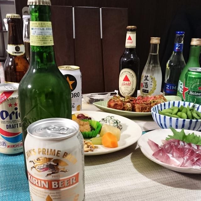 【2016年7月13日の晩ごはん】*おうちビアガーデン