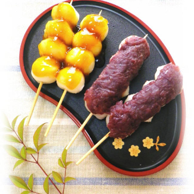 * お花見に ❤ みたらしだんごto串たんご♪