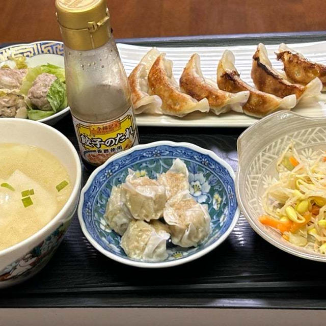 6.7☆【ウチの夜ごはん】中華っぽい献立❣️ﾃﾞｽ。暑かったワ〜