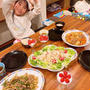 晩御飯は中華です！！