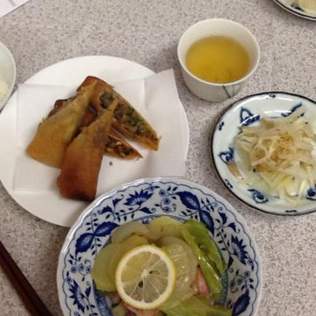 2月第2週の教室、中華っぽいというべきか。