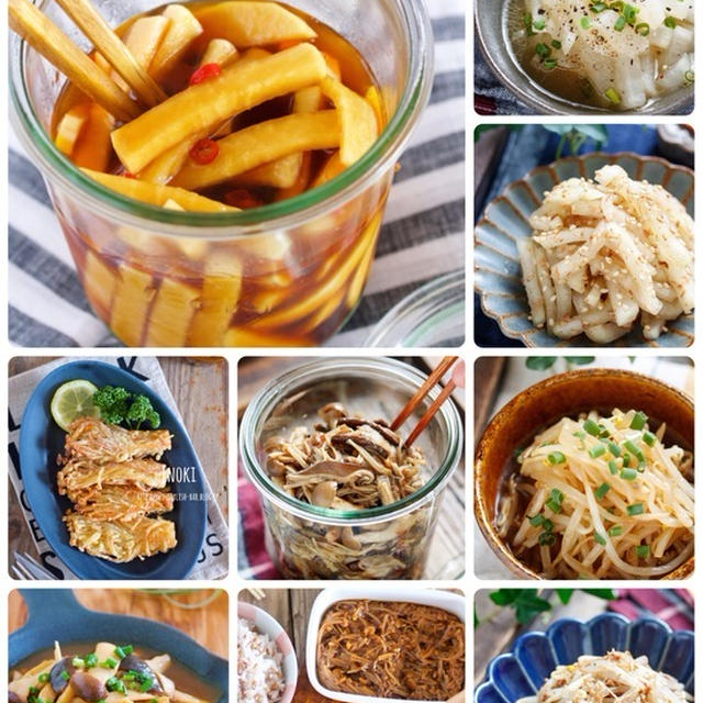 困った時のあと一品に♪食材1つで作れる簡単最強おかず13選②〜大根・もやし・きのこ編〜