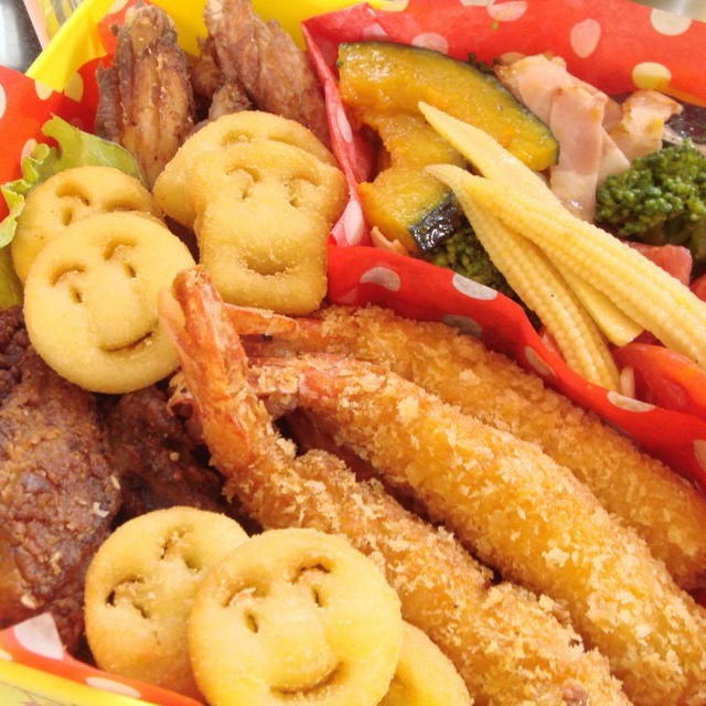 お花見弁当。
