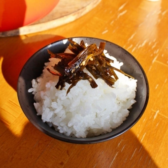 ル・クルーゼでご飯炊いてみました。