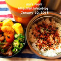 1月10日豚肉の生姜焼き弁当✻✻2018年Amebaおみくじ