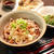 とろろ納豆おろし蕎麦／海老とまいたけの天ぷら