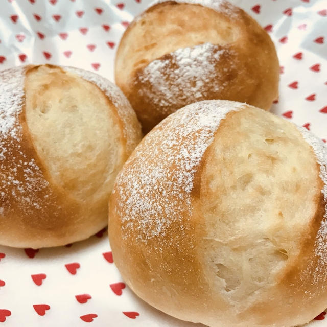 生徒さんのおうちぱん！オーブンで焼いた豆腐湯種パンをご紹介いたします