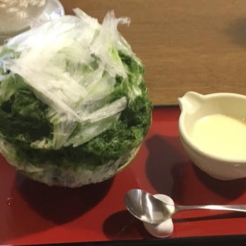 【熊谷】念願叶ってやっとかき氷を食べに「慈げん」に！！