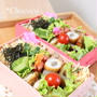 チキンとカイワレの炒飯　おでんのお弁当