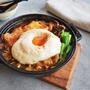 料理王　揚げだし豆腐のふわふわ麻婆なべ＆カリカリパスタの彩り巻き～かぶのおろしあんかけ～