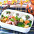 ミツカン追いがつおつゆで1週間お弁当＊甘味噌おにぎりのお弁当＊＊