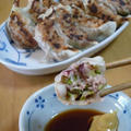 ネギ・タコ餃子