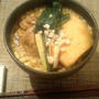 〆はカレーうどん。