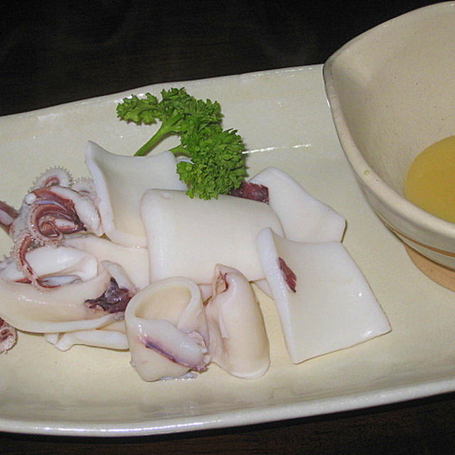 ボイルやりいかの酢味噌 By ジミヘンさん レシピブログ 料理ブログのレシピ満載