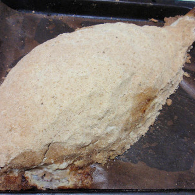 鯛の塩釜焼き
