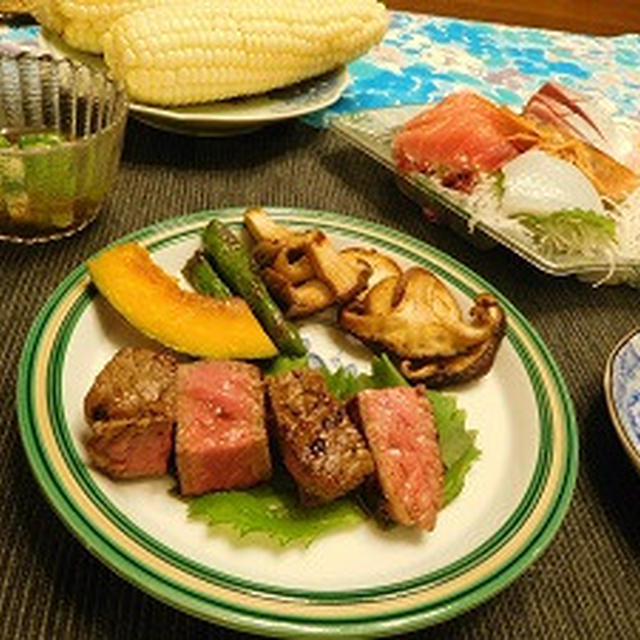 先週の晩ご飯　台風２１号