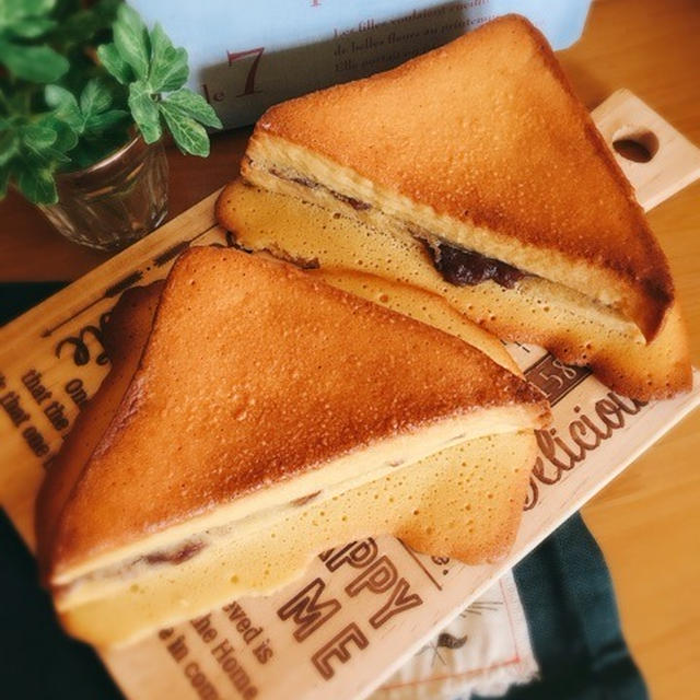 [LIMIA]食パンアレンジ＊あんバタートライアングル＊[作ってくれてありがとうございます]