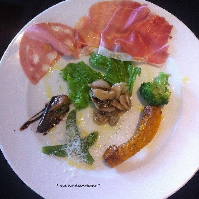 イタリアンもちもち麺のお外昼ごはん