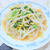 " もやしと水菜のにんにく味噌炒め " 