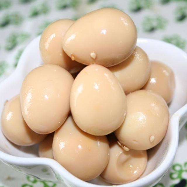 メチュリアルジャンチョリム（메추리알장조림）　－－今の韓国の定番おかずうずら卵の佃煮