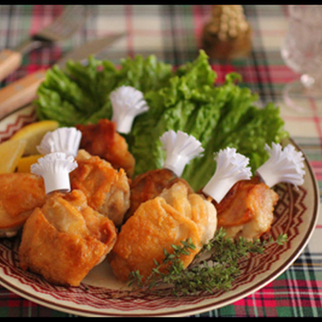 クリスマスパーティーに フライパンで簡単 ひとくちローストチキン By 山本リコピンさん レシピブログ 料理ブログのレシピ満載