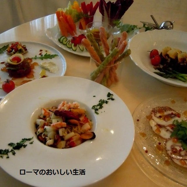 魯山人醤油を使ってイタリアン♪