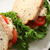 macrobiotic風フムスでvegan sandwich