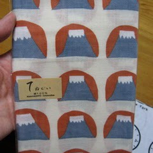 I bought 'TENUGUI' Japanese Towel! 手ぬぐい買いました。