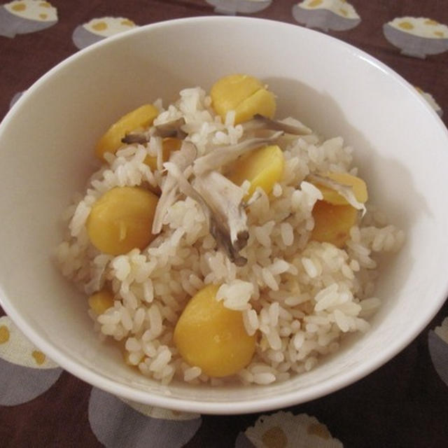 白だしを使って舞茸と栗の炊き込みご飯 By ルシッカさん レシピブログ 料理ブログのレシピ満載
