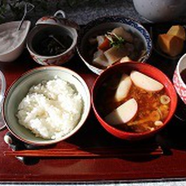 おはよう　朝ご飯