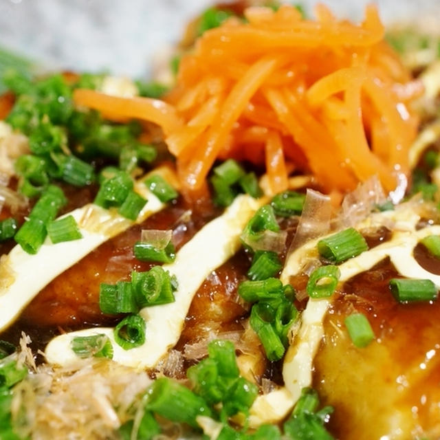 【野菜てんぷらのお好み焼き風】紀文さんの体験レポート④です♪