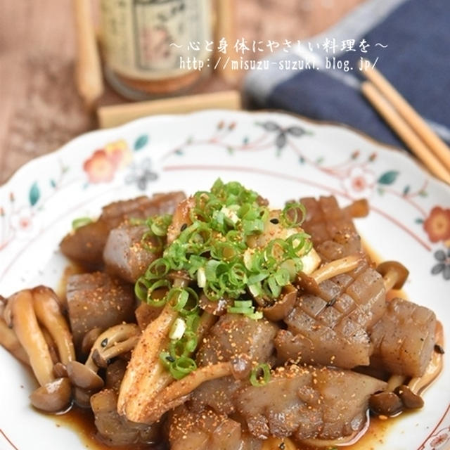 冬太りが気になる時期に！材料2品でおなか満足「こんにゃく」レシピ