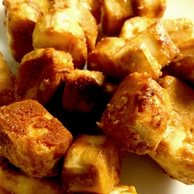 止まらない。ねりごまとメープルバターのお麩ラスク