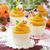 ハロウィン＊とろけるかぼちゃクリーム×ミルクチーズプリン